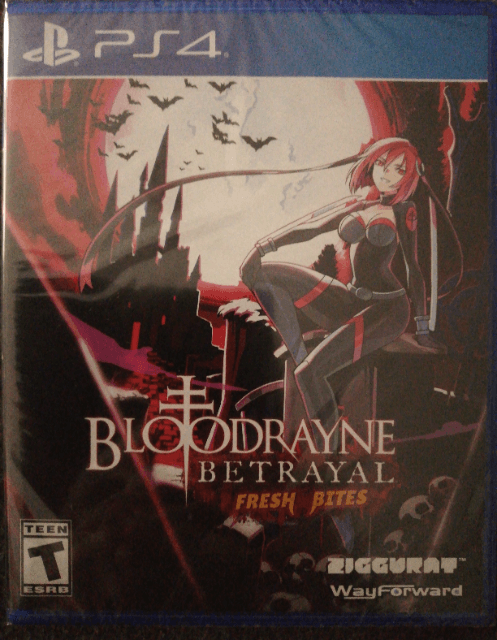Bloodrayne Betrayal: Fresh Bites box art for Playstation 4